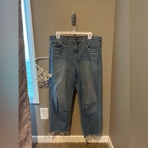 Eddie Bauer Women’s High Waist Cropped Jean size 8